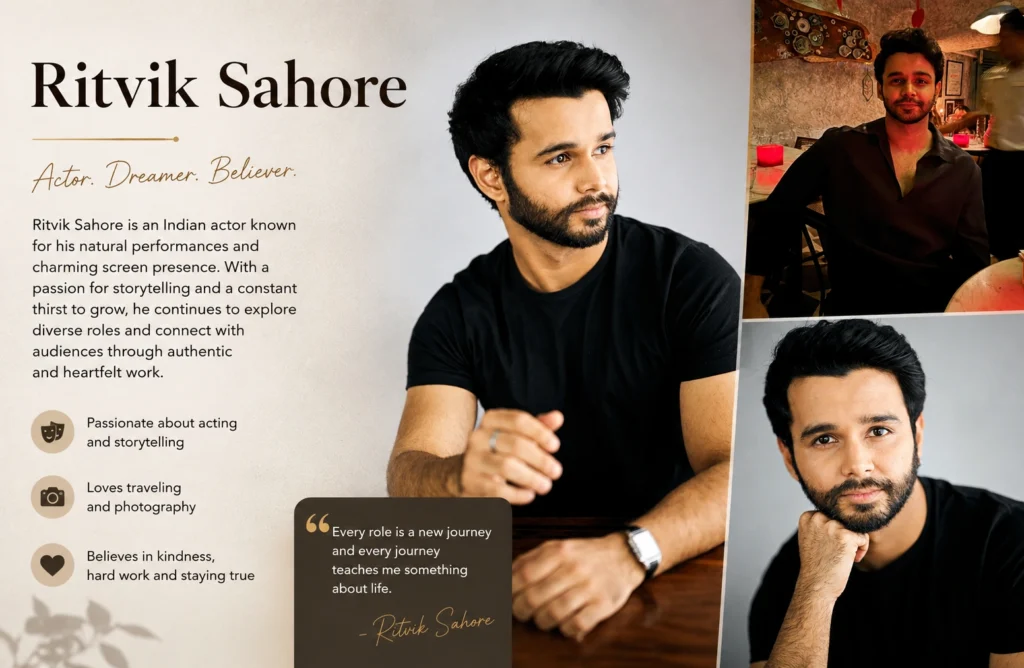 Ritvik Sahore: Age, Height, Movies, Web Series & Career